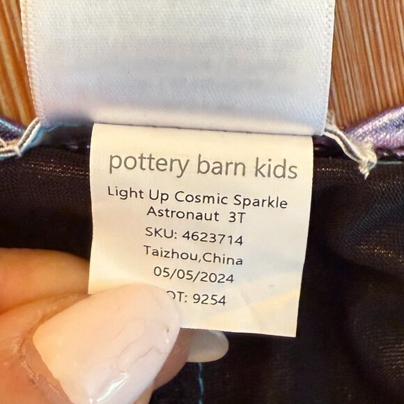 Pottery Barn Kids Blue and Purple Space Costume - Picture 4 of 5